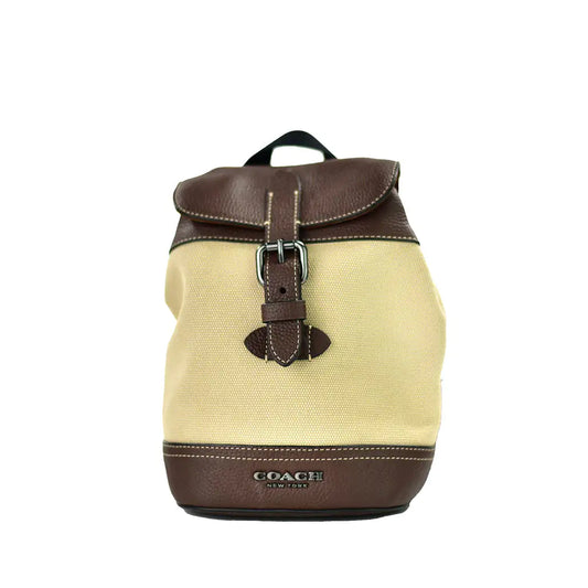 Coach Hudson Small Leather Shoulder Sling Backpack