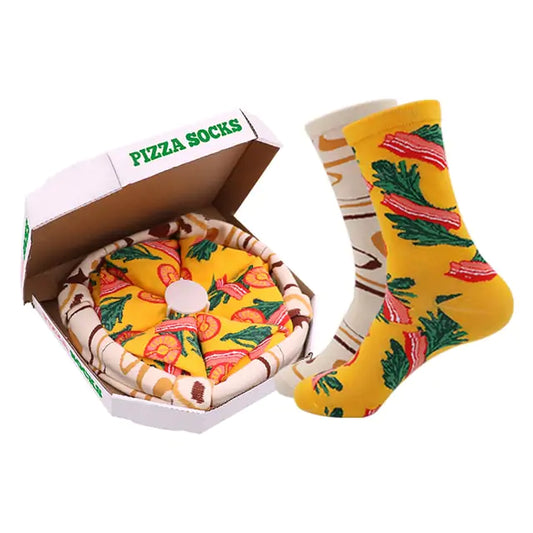 Cute Personalized Pizza Socks