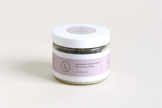 Natural Body Scrub, Lavender Body Salt Scrub