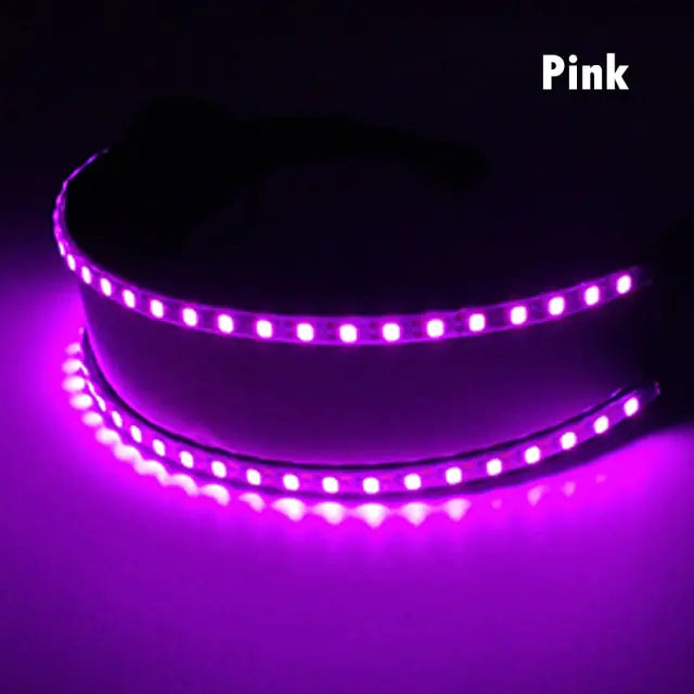 Colorful LED Luminous Glowing Neon Glasses