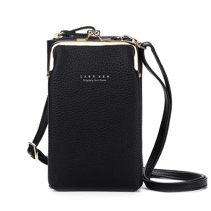 Geestock Women's PU Leather Phone Crossbody Bag