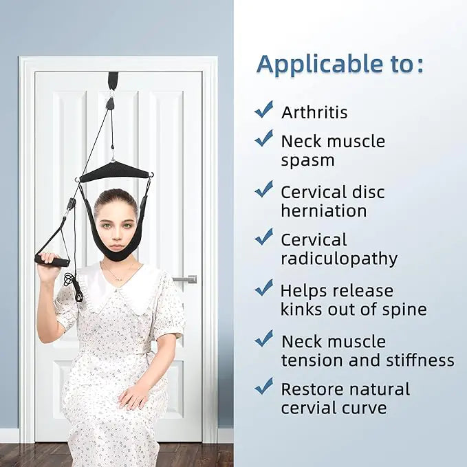 Neck Traction Device: Portable Pain Relief Stretcher