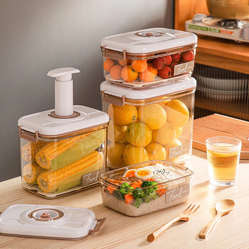 Food Vacuum Storage Box transparent container