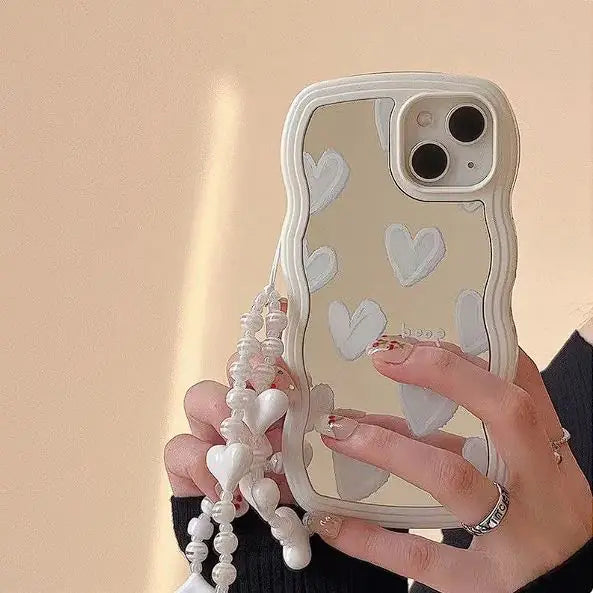 Twisted Edge White Love Phone Case