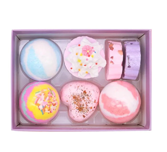 Bubble Spa Bath Bombs Set