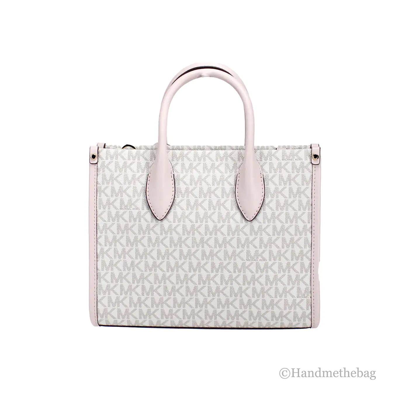 Michael Kors Mirella Small Powder Blush Shopper Tote