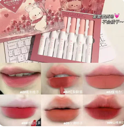 Kawaii Matte Lipstick Set