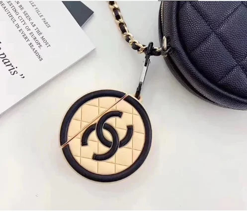 Chanel Silicone Airpod Cases