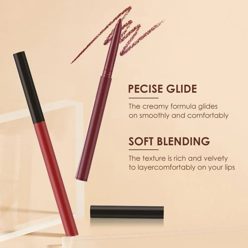 BestLand 6Pcs Matte Liquid Lipstick + Lip Liner Pens Set, One Step Lips Makeup Kits Pigment Velvety Nude Lip Stain Waterproof Long Wear Lip Gloss Make up Gift Set (Natural Allure Bundle) 6 Fl Oz (Pack of 1) Natural Allure Bundle