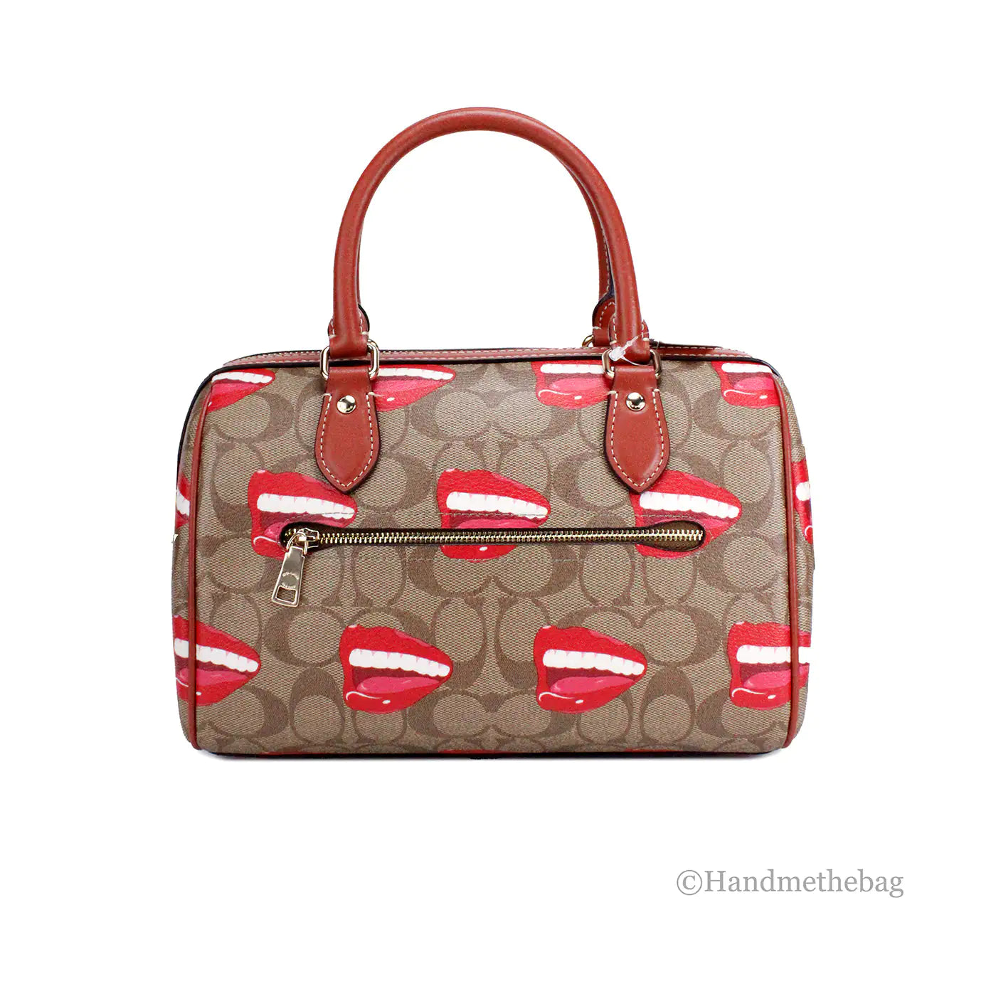 Coach X Tom Wesselmann Rowan Medium Leather Satchel Bag