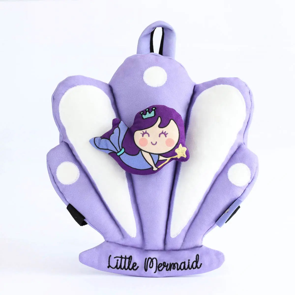 Milk&Moo Little Mermaid Toddler Backpack, Mini, Purple