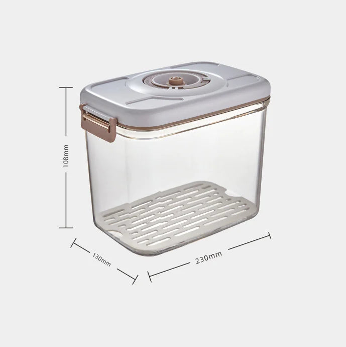 Food Vacuum Storage Box transparent container