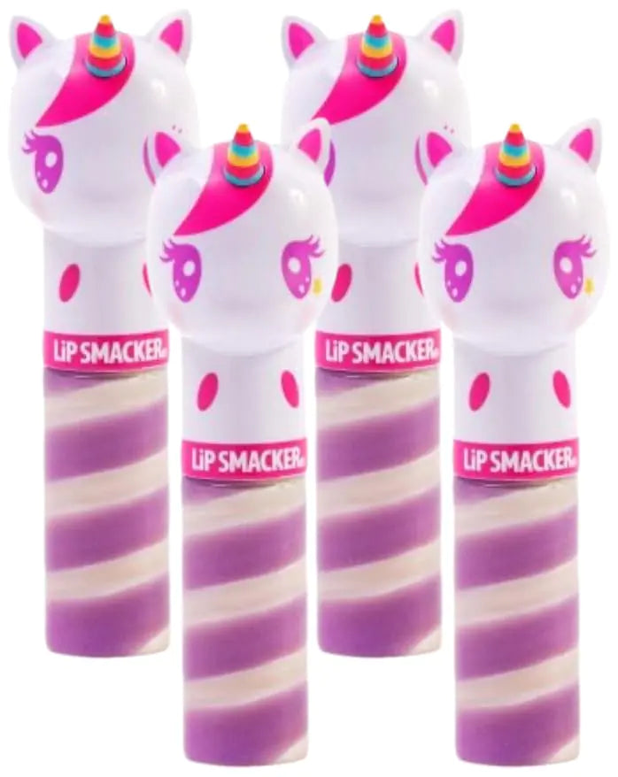 Lip Smacker Lippy pal swirl lip gloss, Unicorn - Unicorn Frosting, 0.14 Ounce (Pack of 4)