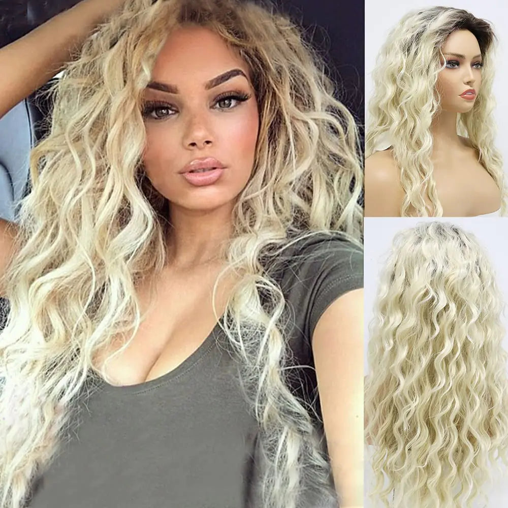 Radiant Wig with Curls