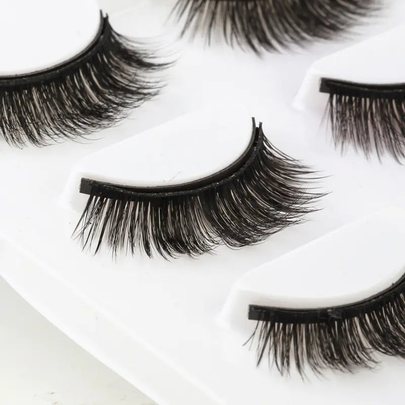 New 1/3Pairs Magnetic Eyelashes False Lashes