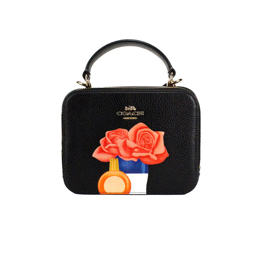 Coach X Tom Wesselmann Roses Motif Box Crossbody Bag