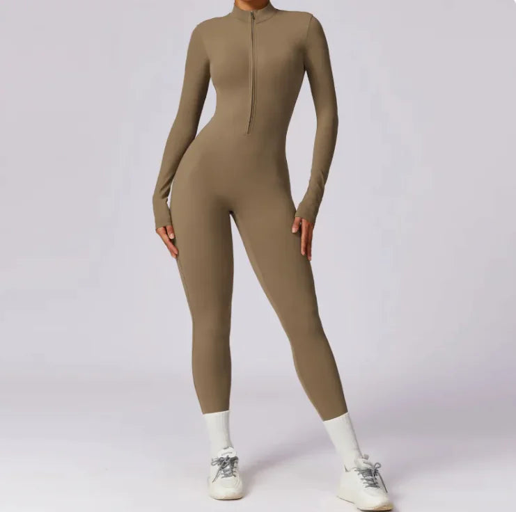 Flex Fit Zip Jumpsuit