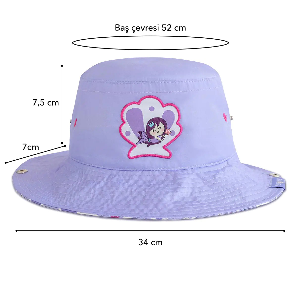 Milk&Moo Kids Hat Unisex Little Mermaid